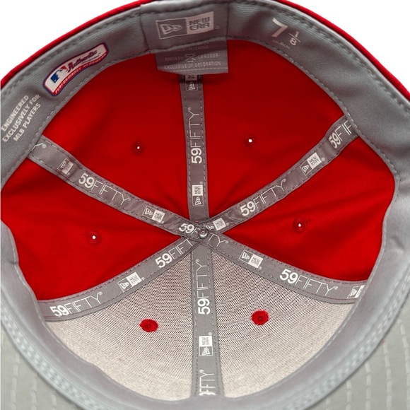 Washington Nationals NEW ERA 59FIFTY Fitted Cap - Sz. 7 1/8 - Picture 5 of 6